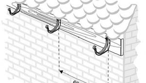 Как установить водостоки если крыша уже покрыта: возможные варианты крепления Установка водостоков на крыше